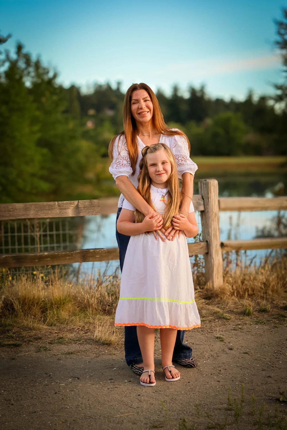 Evening mini session at crescent beach surrey bc